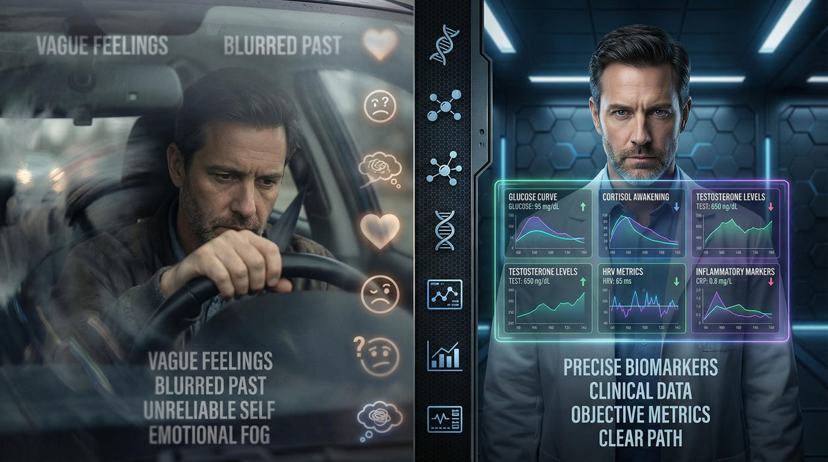 Feelings Are Lag Data. Your Biomarkers Are The Signal That Matters.