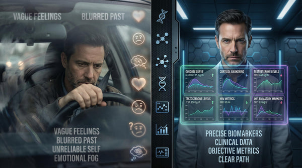 Feelings Are Lag Data. Your Biomarkers Are The Signal That Matters.
